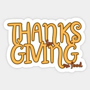 THANKSGIVING food Sticker